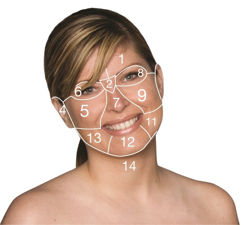 face mapping, pemetaan wajah